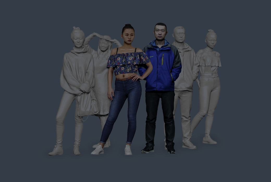 藝考生量體，藝考生形體測量，3D智能體型測量，人體三維掃描儀